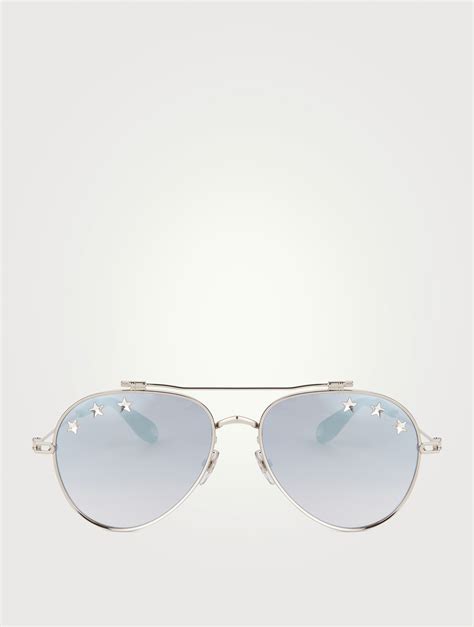 givenchy women's stars aviator sunglasses